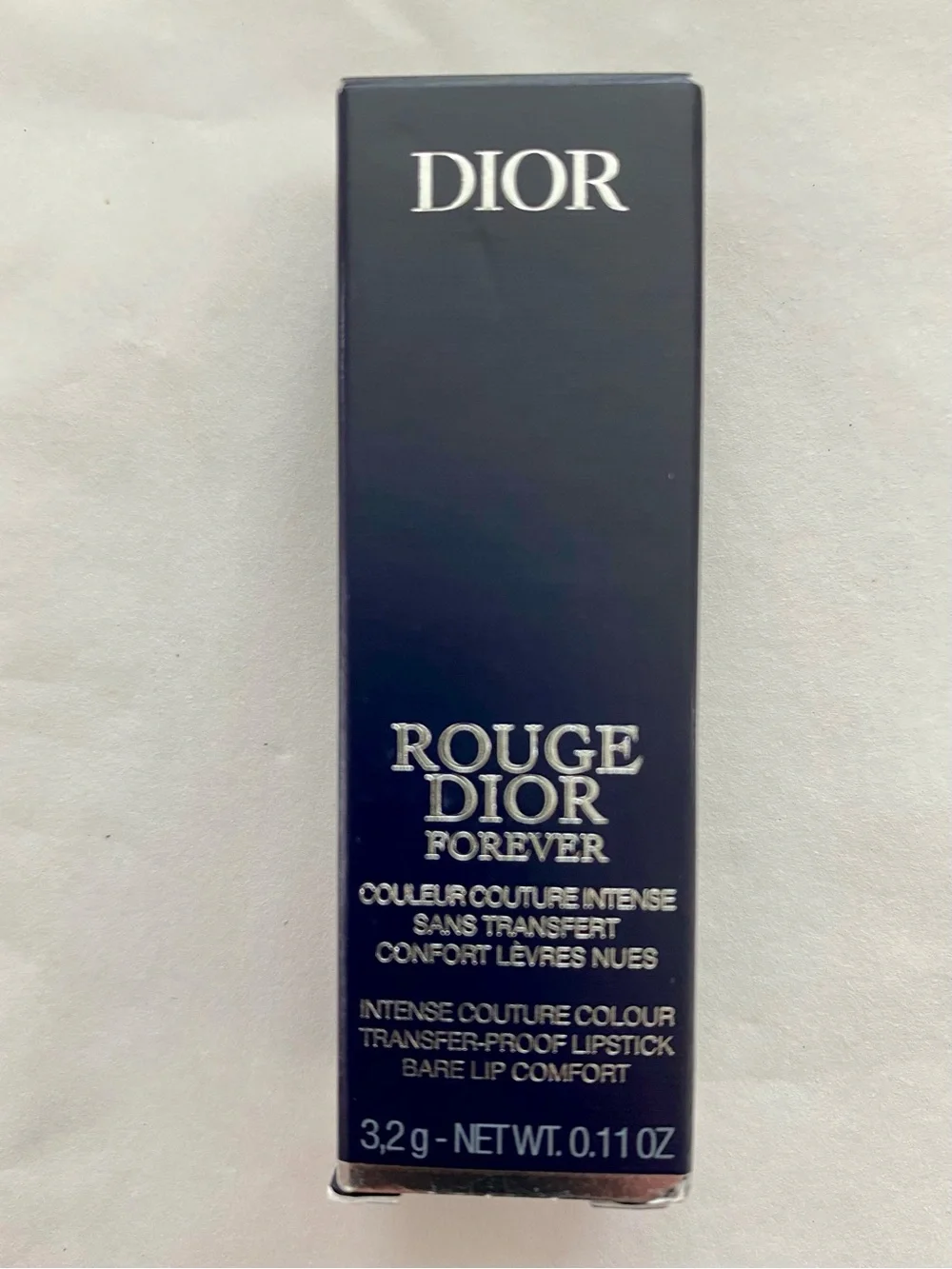 Dior Rouge Dior Forever Transfer-Proof Lipstick “Forever Nude Look” (& Extras) 🩷